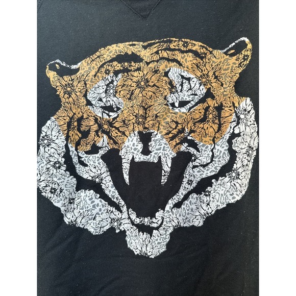 Jordan Craig Sweatshirt Men's Tiger Print Crewneck Pullover Xl - Picture 4 of 6